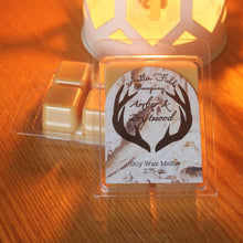 Load image into Gallery viewer, Amber & Driftwood Soy Wax Melts