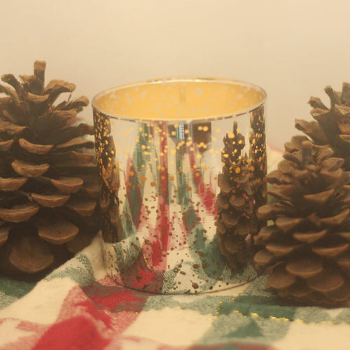 Holiday Cheer Mercury Glass