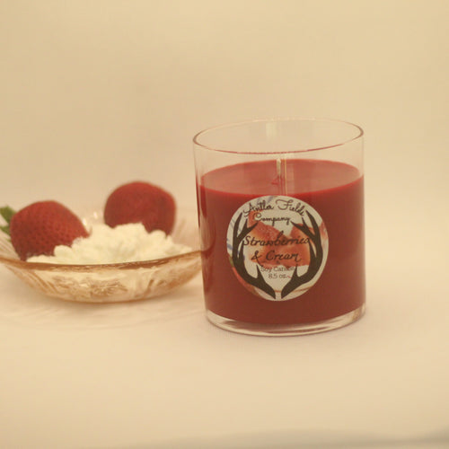 Strawberries Cream Soy Candle