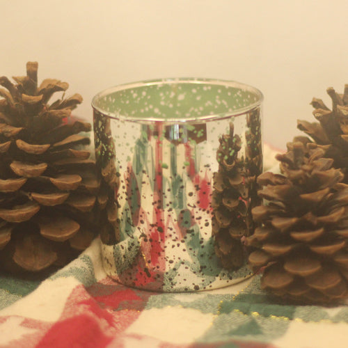 Under the Mistletoe Mercury Glass