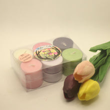Load image into Gallery viewer, Sampler Box Soy Tealights - Spring Collection - 1 Dozen
